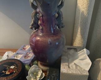 . . . beautiful pottery vase