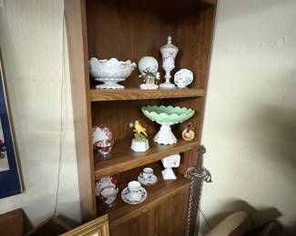 . .. and more one-of-a-kind pieces and cabinet