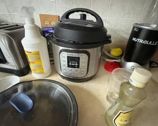 . . . Nutri-bullet and Insta-pot