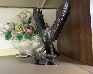 . . . eagle and Capidalmonte piece