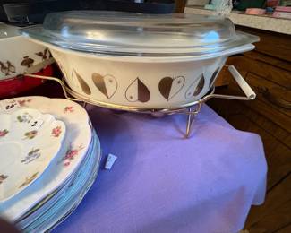 . . . promotional series -- vintage Pyrex heart pattern