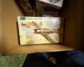 . . . vintage Revell Zero model air plane