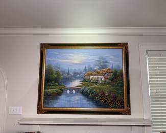 B. Trapp oil painting