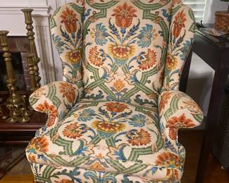 wing back chair (2x)