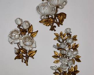 Flower wall hangings
