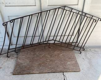 Iron railings