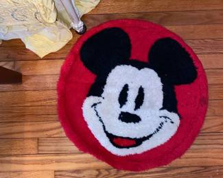 Mickey Mouse rug