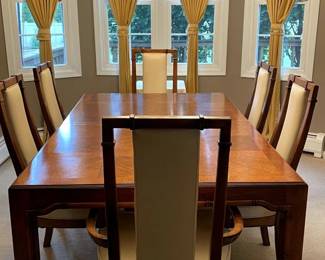 Heritage Dining Room Table and Chairs.