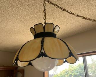 Meyda Tiffany Annabelle-style Slag glass chandelier 