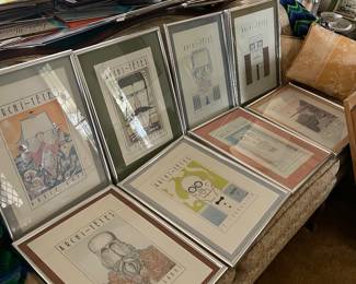 The complete litho series could be yours! 