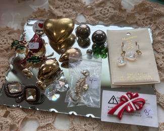 A LITTLE JEWELRY, NOT MUCH