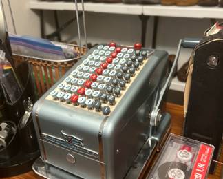WEGMAN CHECK PROTECTOR VINTAGE MACHINE