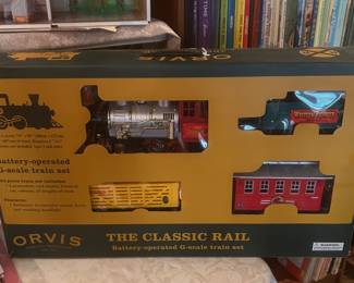 ORVIS CLASSIC RAIL TRAIN, NEW IN BOX