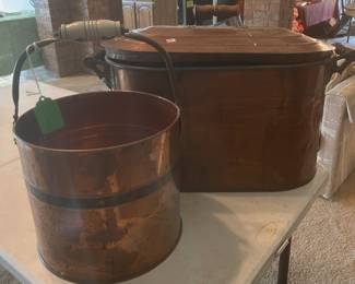 COPPER BUCKETS