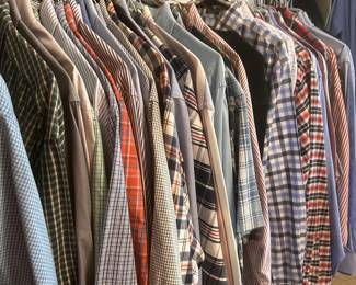 MENS DRESS SHIRTS, DESIGNER LABELS