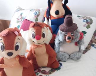 Vintage stuffed animals