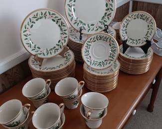 Lenox christmas china