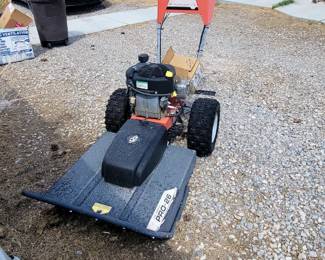 Deluxe bush/weed killer machine