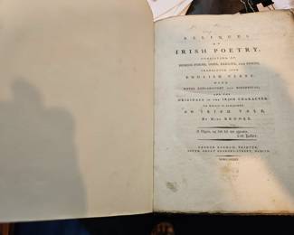 1789 History of Ireland Book