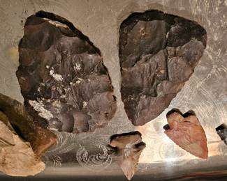 Arrowheads and Ax head
