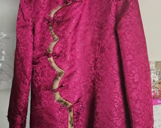 Stunning Silk Asian Style Jacket