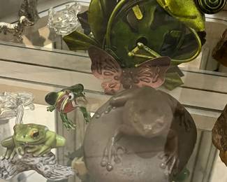 Collection of frogs