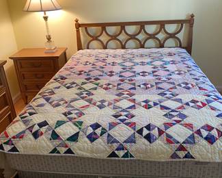 Antique handmade quilt.