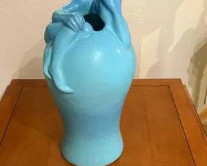 Van Briggle "Despondency" Pottery Vase