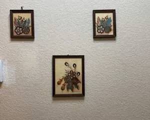 I. Bisek Prokop Handmade Feather-Flower Craft Art by I. Bisek Prokop