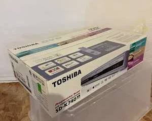 TOSHIBA SD-K740 Progressive Scan DVD Video CD Player with Full Function Remote Control - BRAND NEW