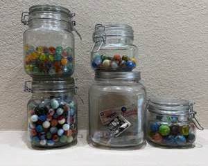 Colorful Glass Marble Collection