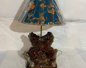 Van Briggle Lamp with Shade