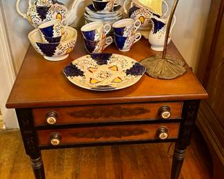 Gaudy Dutch early dessert set