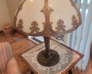 Antique Tiffany style lamp