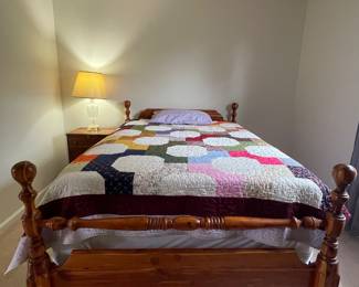 ANTQUE BED/ANOTHER FABULOUS QUILT