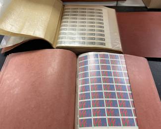 Sheet stamp albums