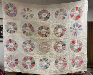Vintage dated Quilt