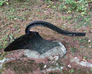 Antique Moline Cast Iron Plow