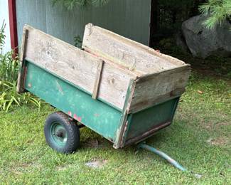 Lawn Tractor Garden Cart