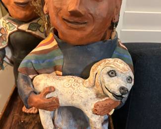Molly Heizer Sculptures. American Contemporary Folk Artist. Aspen and Santa Fe.