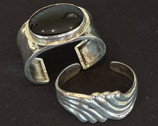 sterling cuff bracelets