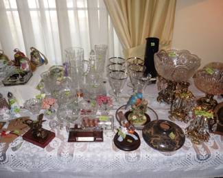 Glassware and Pottery