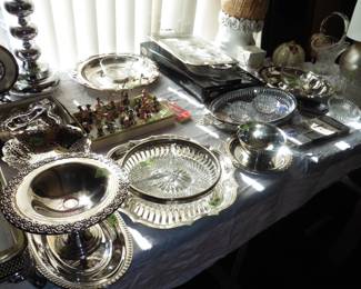 Silver Plate Serving Pieces