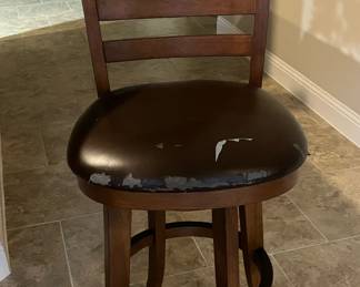 Barstools. Need new seat covers.  5 available. 