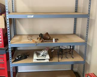 2 Metal Shelves