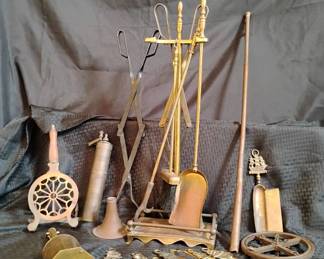 AS175Vintage Fire Place Tools