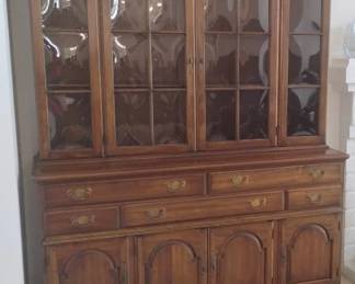 AS269Pennsylvania HouseVintage Brown Hutch