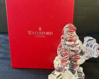 AS221Waterford Crystal Santa