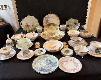 AS187Eclectic Collection Of Dishes