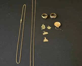 AS284VGold Charms, Necklaces More